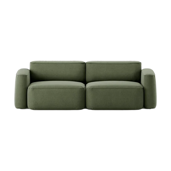 Massproductions Patch canapé 3 places Linara 100 Tarragon