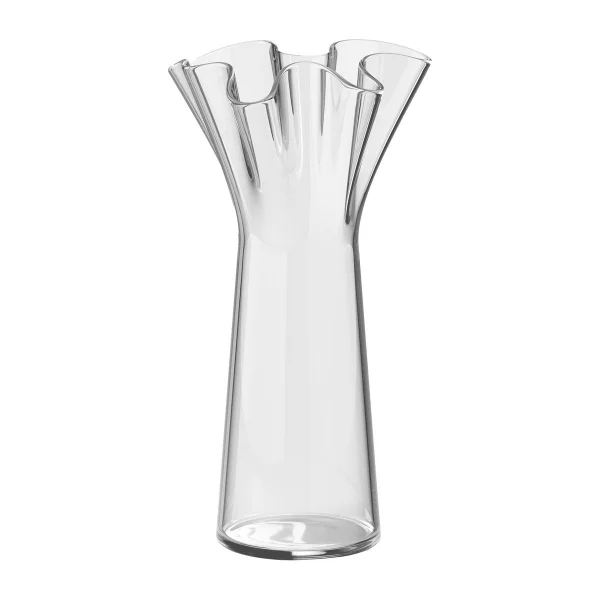 Massproductions Vase Trippy Verre transparent