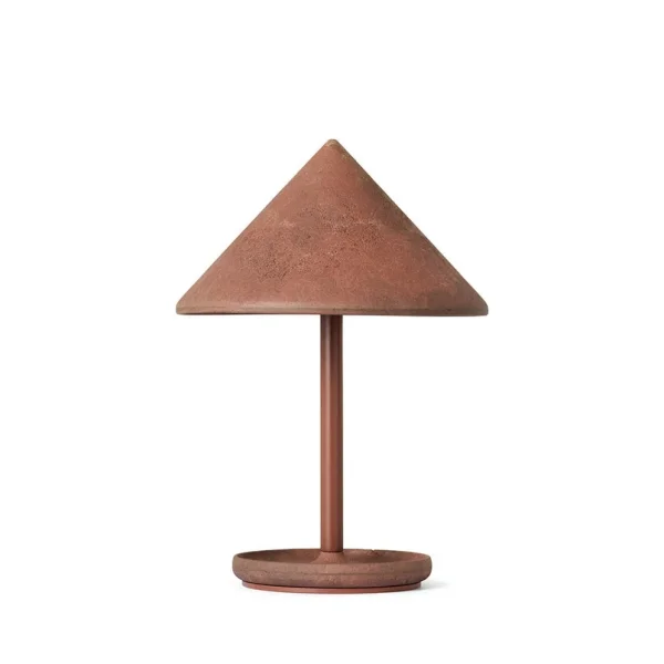 MATER - lampe à poser Terra Portable Coffee Waste Rost Red