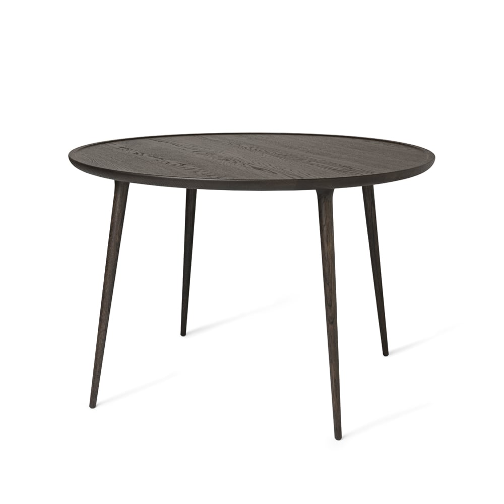 Mater Table à manger Accent ronde chêne sirka grey, ø110 cm