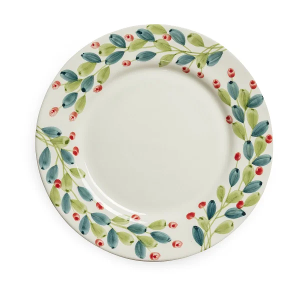 Mateus Plat de Noël Basic Ø37,5 cm Blanc-multi