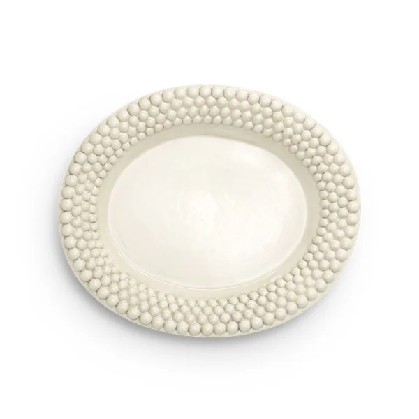 Mateus Plat ovale Bubbles 35 cm Sable