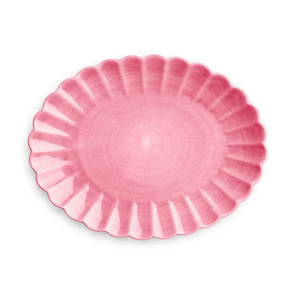 Mateus Plat Oyster 30x35 cm Rose