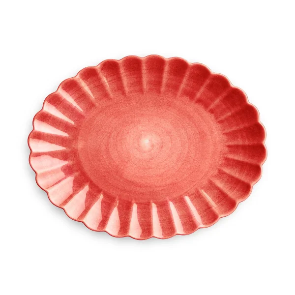 Mateus Plat Oyster 30x35 cm Rouge
