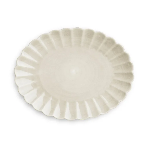 Mateus Plat Oyster 30x35 cm Sable