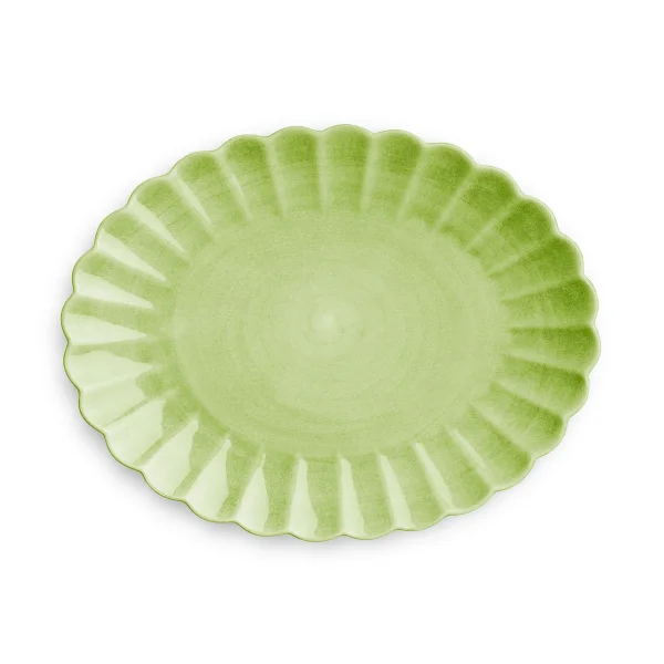 Mateus Plat Oyster 30x35 cm Vert