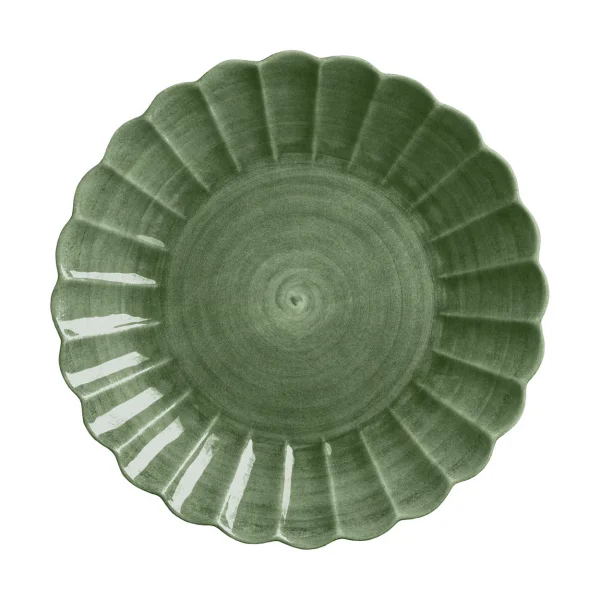 Mateus Plat Oyster rond 42 cm Forest green