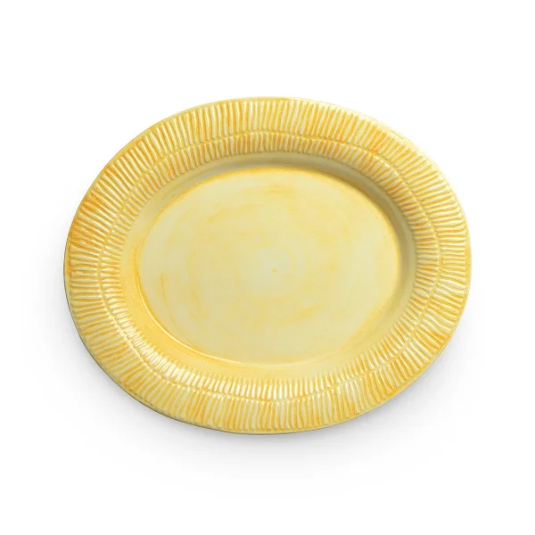 Mateus Plat Stripes 30x35 cm Jaune