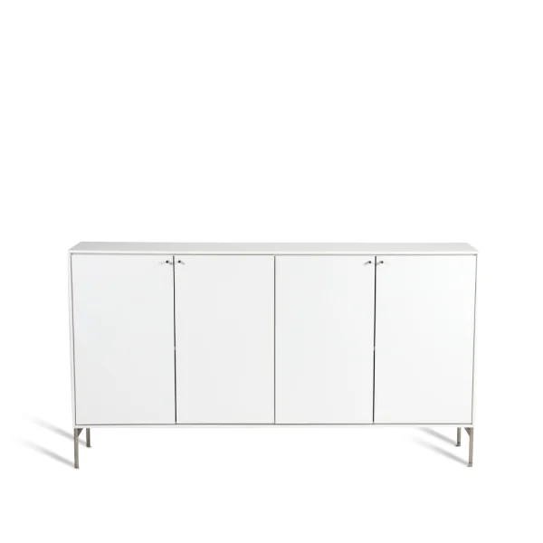 Mavis Buffet Volt 80x148 cm Blanc laqué