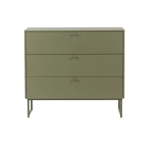 Mavis Commode Deus 3 tiroirs Gris olive