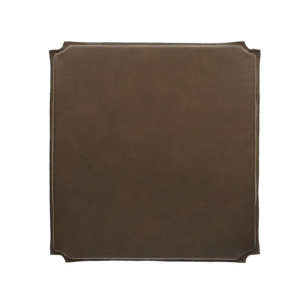 Mavis Coussin de chaise Rod Cuir moka