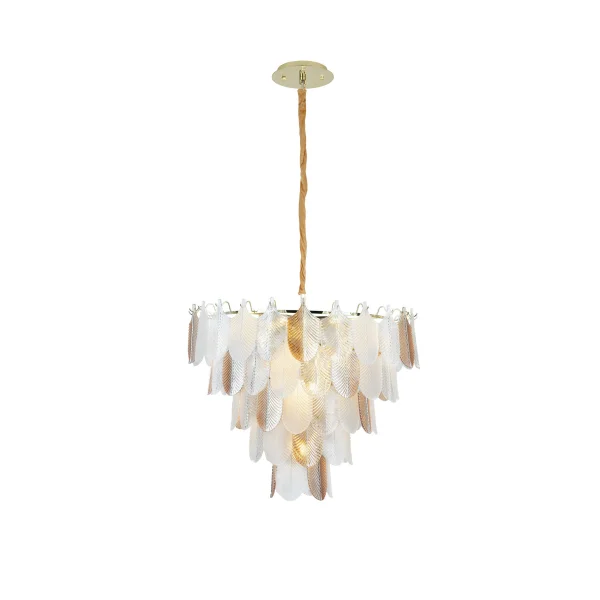 Maxlight Arwena - lampe suspendue - Ø 80 x 150 cm - or