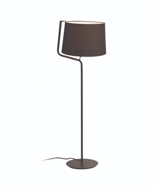 Maxlight Chicago - lampadaire - 155 cm - noir