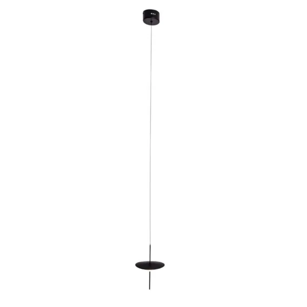 Maxlight Cone - lampe suspendue - Ø 18 x 165 cm - 12W LED inclus - noir