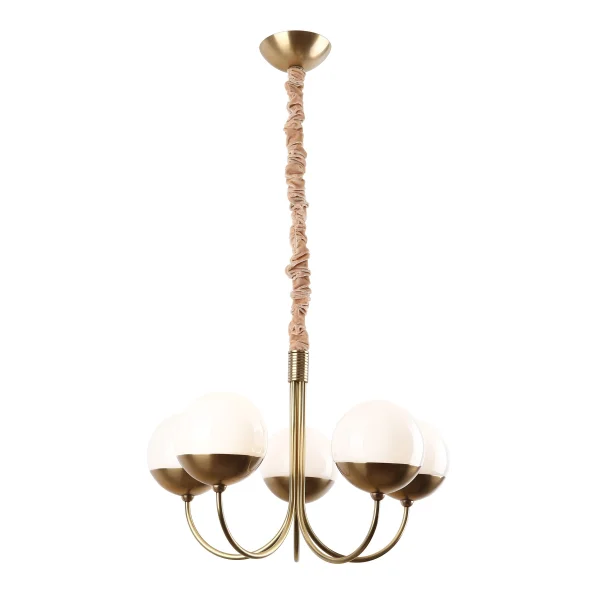 Maxlight Dallas - lustre - Ø 58 x 150 cm - or