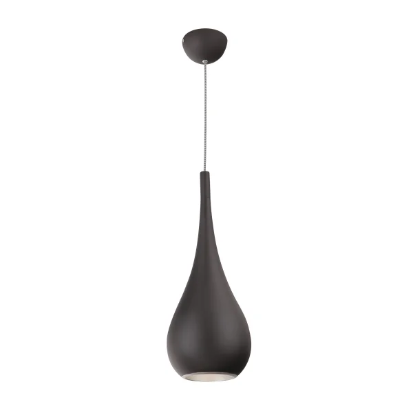 Maxlight Drop - lampe suspendue - Ø 20 x 120 cm - noir