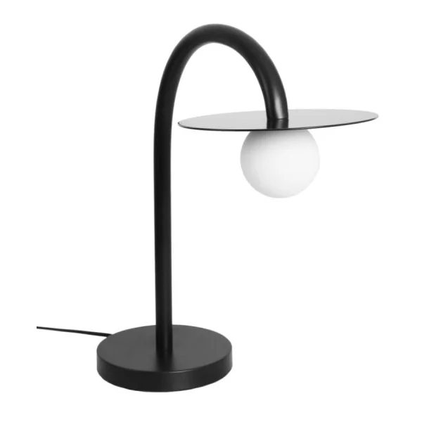 Maxlight Enigma - lampe de table - 39 x 45 cm - 2W LED inclus - noir