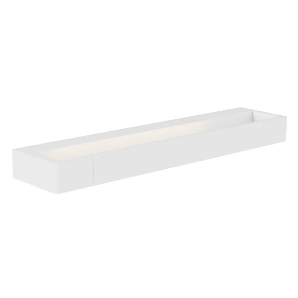 Maxlight Flink - applique murale - 45 x 10 x 4 cm - 12W LED inclus - IP44 - blanc