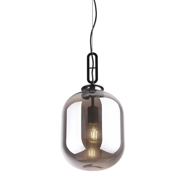 Maxlight Honey - lampe suspendue - Ø 24 x 150 cm - noir