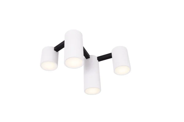 Maxlight Laxer - plafonnier - 62 x 33 cm - noir et blanc