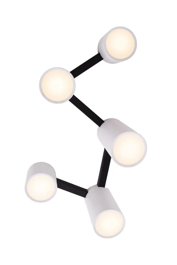 Maxlight Laxer - plafonnier - 75 x 40 cm - noir et blanc