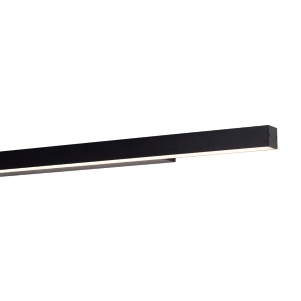 Maxlight Linear - applique murale - 113 x 10 x 4,5 cm - 36W LED inclus - IP44 - noir