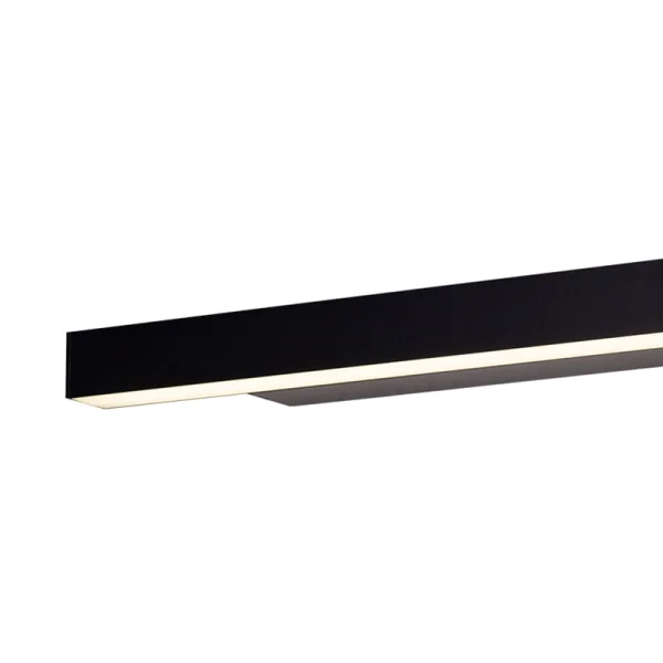 Maxlight Linear - applique murale - 57 x 10 x 4,5 cm - 18W LED inclus - IP44 - noir