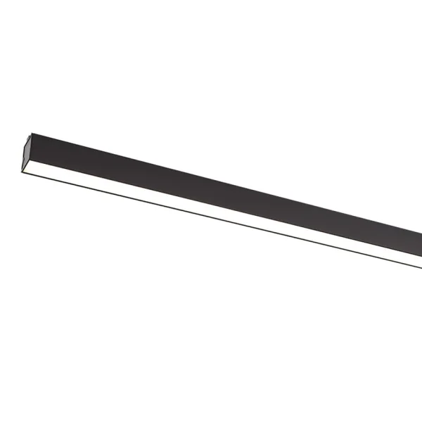 Maxlight Linear - plafonnier - 113,5 x 5 x 6,5 cm - 36W LED dimmable inclus - noir