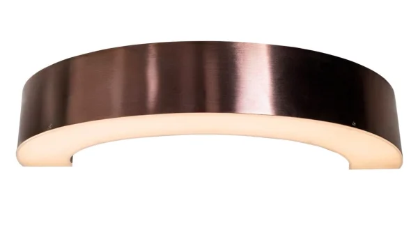 Maxlight Lotus - applique murale - 30 x 13 x 5 cm - 7W LED inclus - bronze brossé