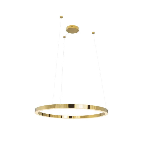 Maxlight Luxury - lampe suspendue - Ø 110 x 250 cm - 67W LED dimmable inclus - gold
