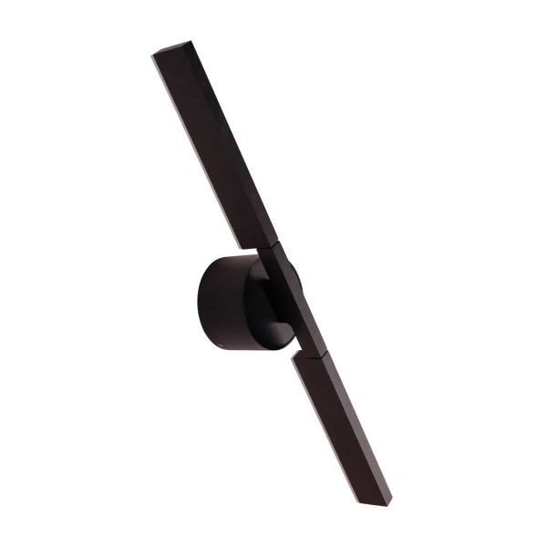 Maxlight Merano - applique murale - 8 x 8 x 45 cm - 10W LED inclus - noir