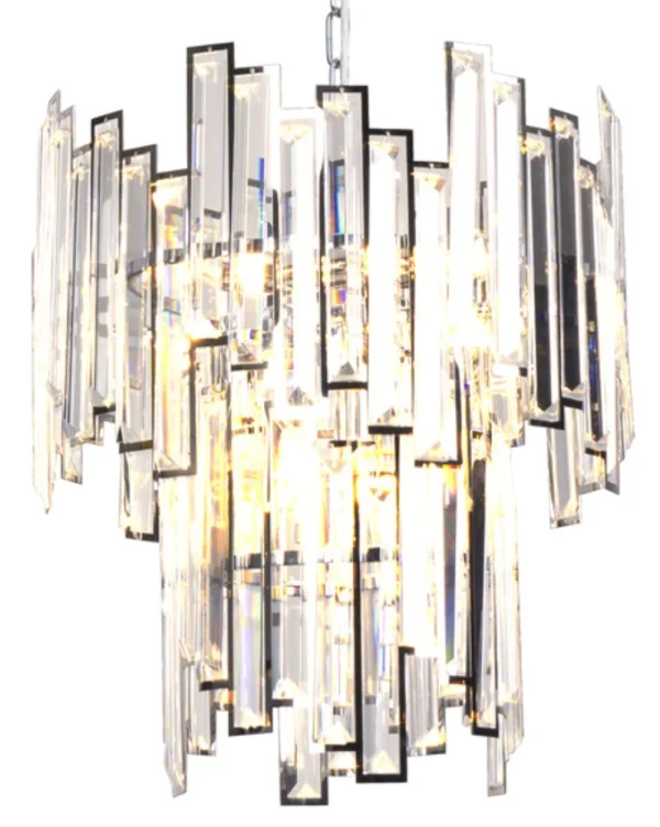 Maxlight Nemo - lustre - Ø 40 x 140 cm - chrome