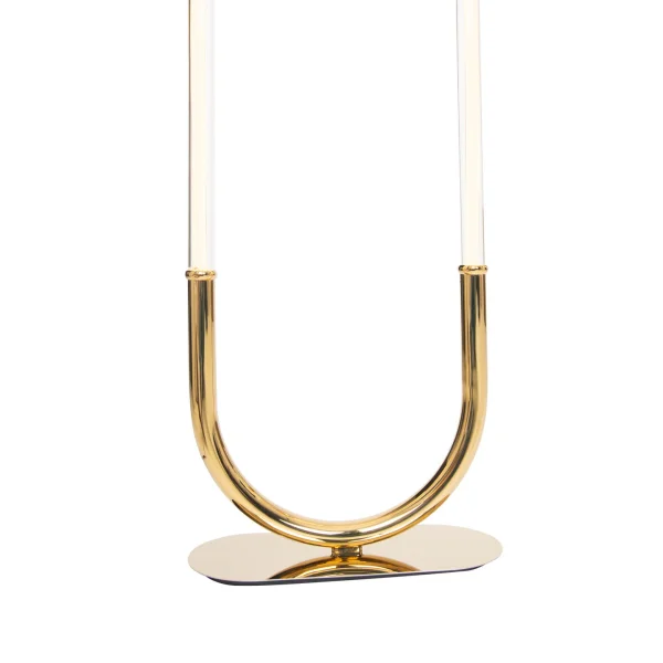 Maxlight Olivia - lampe de table - 35 x 15 x 82,5 cm - 15W LED inclus - or