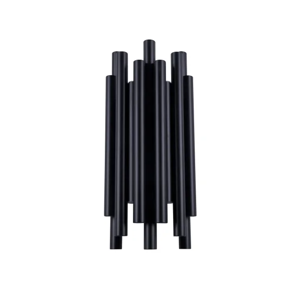 Maxlight Organic - applique murale - 19 x 10 x 43 cm - 8 x 1W LED inclus - noir