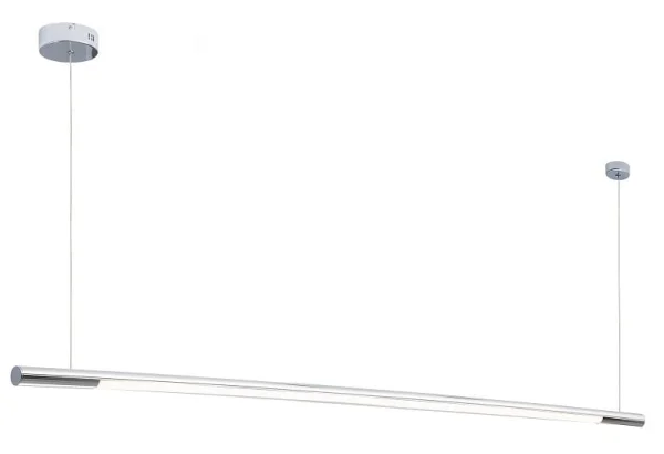 Maxlight Organic Horizon - lampe suspendue - 150 x 140 cm - 26W LED dimmable inclus - chrome
