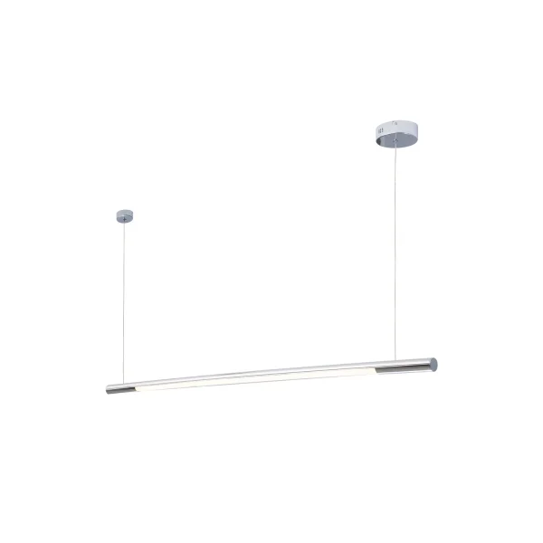 Maxlight Organic - lampe suspendue - 100 x 140 cm - 16W LED inclus - chrome