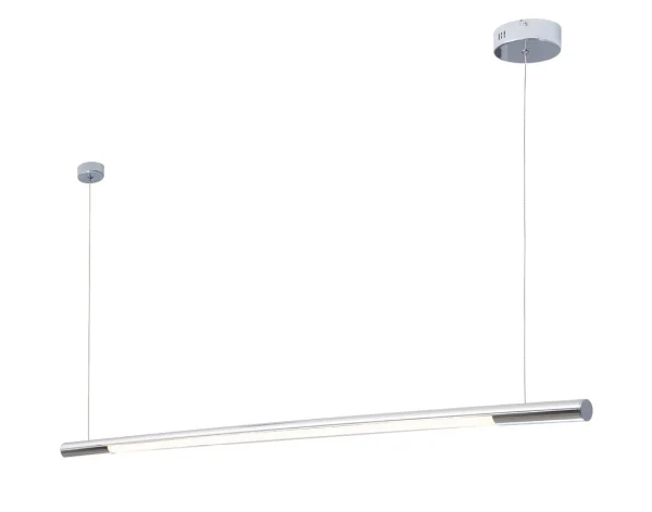 Maxlight Organic - lampe suspendue - 150 x 140 cm - 26W LED inclus - chrome