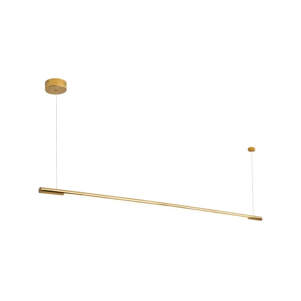 Maxlight Organic - lampe suspendue - 150 x 140 cm - 26W LED inclus - or