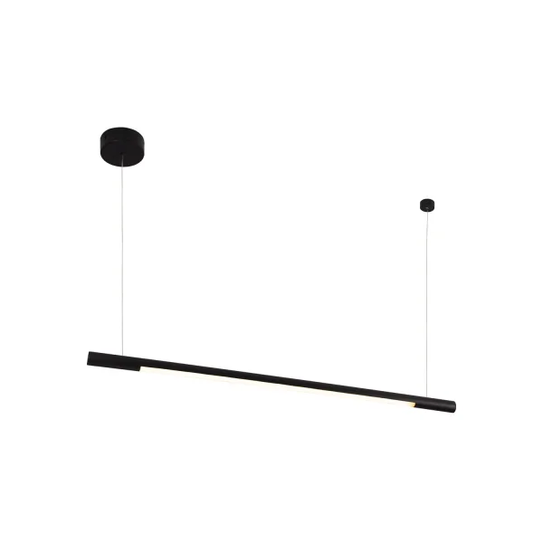 Maxlight Organic - lampe suspendue - 150 x 3 x 140 cm - 26W LED inclus - noir