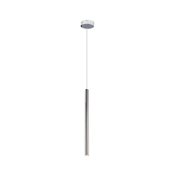 Maxlight Organic - lampe suspendue - Ø 2,5 x 190 cm - 1W LED inclus - chrome
