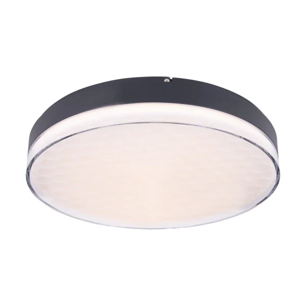 Maxlight Sekko - plafonnier - Ø 48 x 8,6 cm - 54W LED inclus - noir