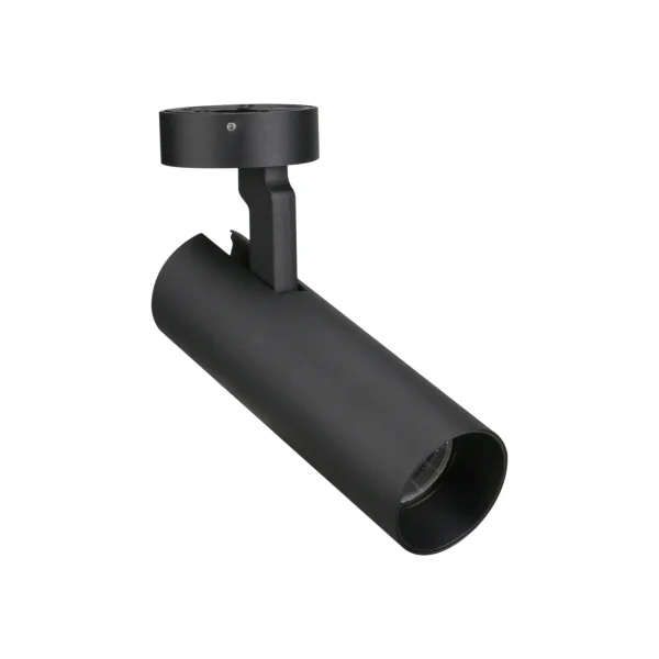 Maxlight Shinemaker - spot en saillie 1L - 6,7 x 20,5 cm - 15W LED dimmable inclus - noir