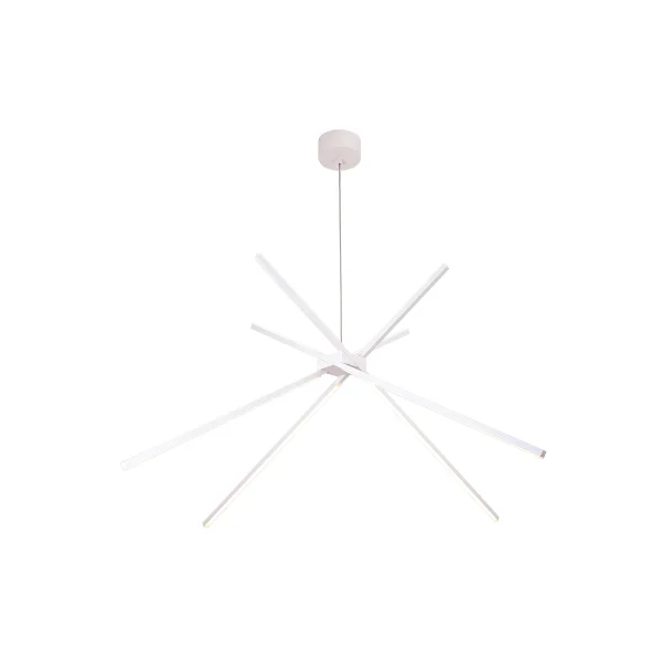Maxlight Spider - lampe suspendue - Ø 114 x 200 cm - 33W LED inclus - blanc