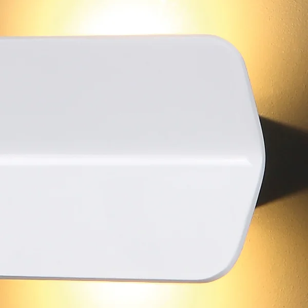 Maxlight Tigra - applique murale - 20 x 7 x 12 cm - 2 x 3W LED inclus - blanc