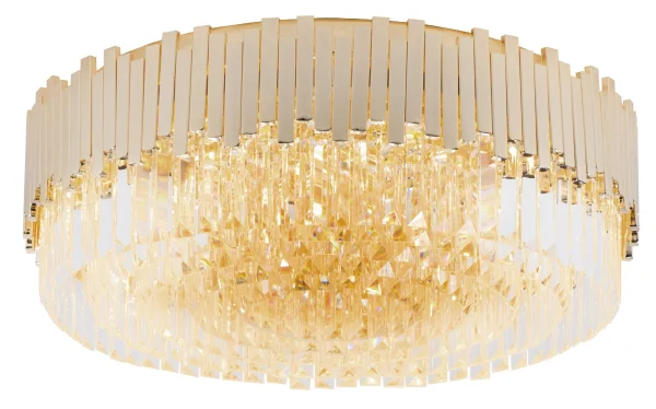 Maxlight Trend - plafonnier - Ø 60 x 22 cm - or