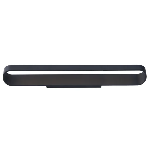 Maxlight Zafira - applique murale - 41 x 10 x 6,6 cm - 24 x 0,5W LED inclus - noir