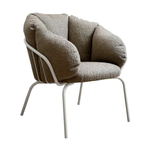 Maze Fauteuil Same Easy White-taupe