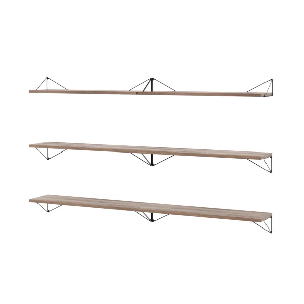 Maze Système d'étagères Pythagoras Bundle B noyer-noir Système d'étagères Pythagoras Bundle B noyer-noir