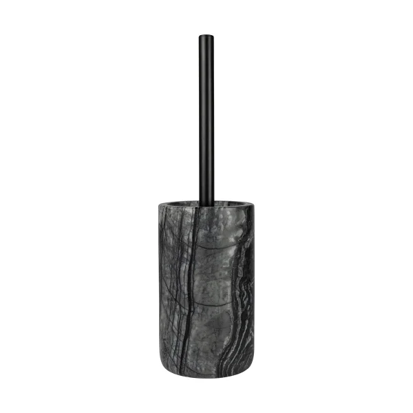 Mette Ditmer Brosse wc Marble 36 cm Noir-gris