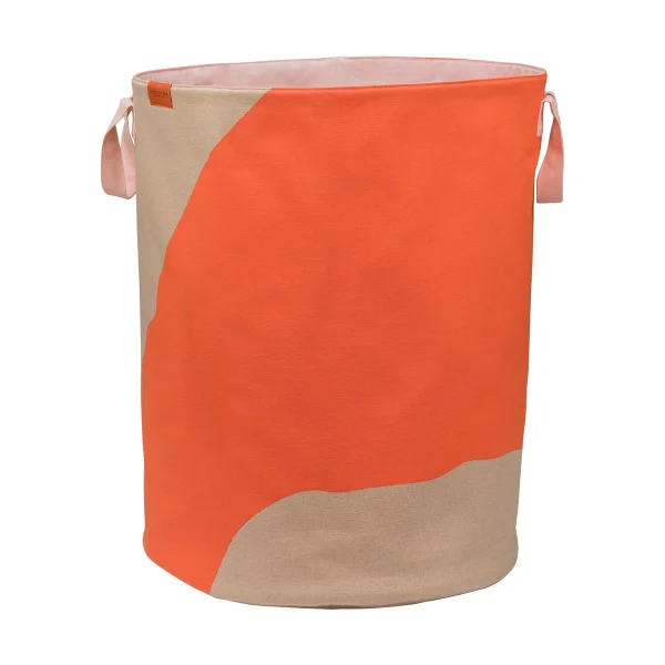 Mette Ditmer Panier à linge Nova Arte 40x40x50 cm Latte-orange